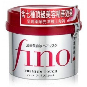 Kaukė sausiems ir pažeistiems plaukams Shiseido Fino Premium Touch, 230 g